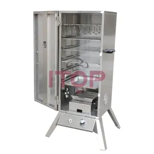 Bbq Grills Commercial Smoker Electric Smoke House Smoke House Controller Commercial Coal Fish Smoking Oven