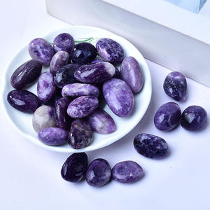 Manufacturers Supply Natural Lilac <strong>Amethyst</strong> <strong>Large</strong> Grain Tumble Stones Original Diffuser Stone - Product Image 3