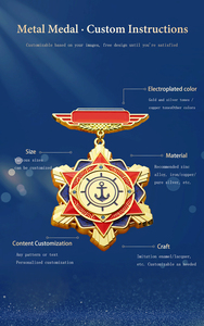 Medaglia Personalizzata in Metallo per Carnevale, Smaltata Colorata con Glitter, Tema Sportivo, Confezionata in Scatola <span class=keywords><strong>di</strong></span> Legno - Product Image 6