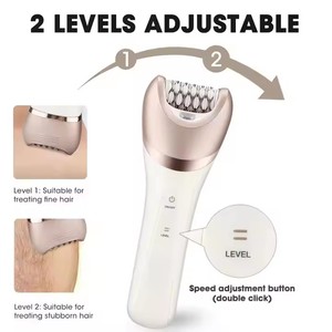 Balle de massage multifonctionnelle 6 en 1 pour le visage Brosse faciale électrique pour enlever les peaux mortes, les aisselles et les jambes Outil de beauté - Product Image 2