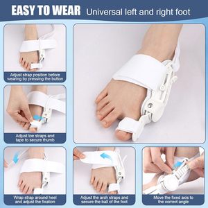 <span class=keywords><strong>Attelle</strong></span> Correctrice d'<span class=keywords><strong>Hallux</strong></span> <span class=keywords><strong>Valgus</strong></span> pour Femmes et Hommes, Réglable, Respirante, Soutien Nocturne pour l'Élimination du <span class=keywords><strong>Hallux</strong></span> <span class=keywords><strong>Valgus</strong></span>, Gris - Product Image 5