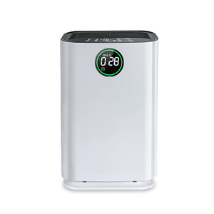 Purificador de Aire y Humidificador Combinados de 1-2 Galones con Control Automático de Humedad, Iones Negativos y Filtro HEPA para Uso Doméstico - Product Image 1