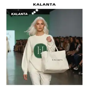 KALANTA logo for designer luxury handbags gold allseason bags bag women bug totebag clutch tote