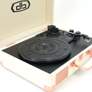 Cao cấp xách tay hành lý gramophone bàn xoay 33 45 78 vòng/phút Retro RCA âm thanh BT 5.0 Vinyl Máy ghi âm cho món quà giáng sinh - Product Image 3