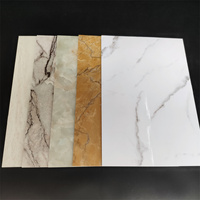 Panneaux muraux en PVC imitation marbre de haute qualité pour les armoires de cuisine