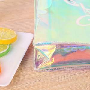 Custom Transparent PVC Shopping <b>Bag</b> Holographic Pvc <b>Tote</b> <b>Bag</b> - Product Image 5