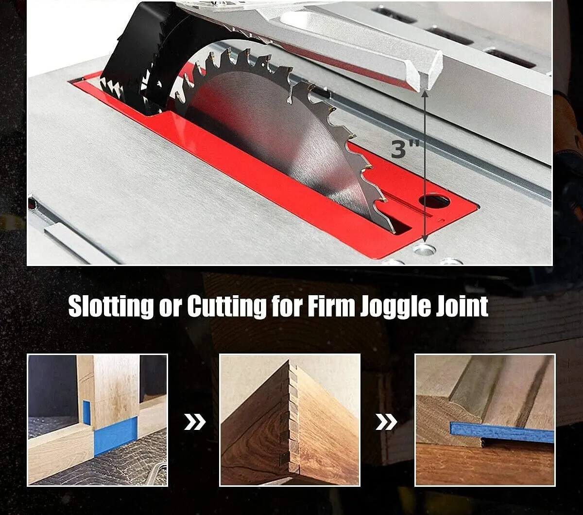 10-Inch 1800W Portable Table Saw with Metal Stand