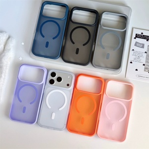 เคสโทรศัพท์ใสแบบแม่เหล็กไร้สาย Candy Matte สำหรับ iPhone 17 Pro Max 16 15 14 Plus ป้องกันการกระแทก ฝาหลังแข็ง - Product Image 2