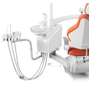 Di lusso di alta qualità medico elettrico sedia dentale unità metallo schienale 10 LED luce clinica odontoiatrica attrezzature ospedaliere - Product Image 3