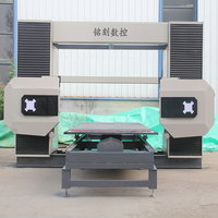Machine de découpe de pierre CNC Mingke à alimentation directe usine, scie à pont pour granit, longueur max. 2500 mm, PLC 7,5 kW, nouveau équipement de découpe de carreaux de marbre