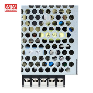 RS-15-12 – Fuente de alimentación de metal MeanWell SMPS de 12 V, 1,3 A, 15 W, convertidor de CA a CC con carcasa metálica para dispositivos industriales y electrónicos - Product Image 1