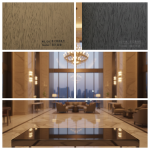 <span class=keywords><strong>Film</strong></span> décoratif PVC auto-adhésif durable <span class=keywords><strong>de</strong></span> style italien moderne, série peinture mixte, garantie 3 ans pour meubles, murs et hôtels - Product Image 6