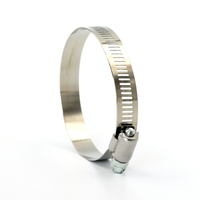 Collier de serrage de forme carrée en acier inoxydable perforé personnalisé
