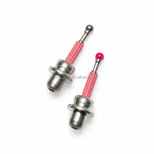 Tige en céramique OEM personnalisée M3 27mm 4mm à pointe rubis pour sonde de capteur 3D <span class=keywords><strong>HAIMER</strong></span> 80.362.00 pour centre d'usinage CNC - Product Image 3