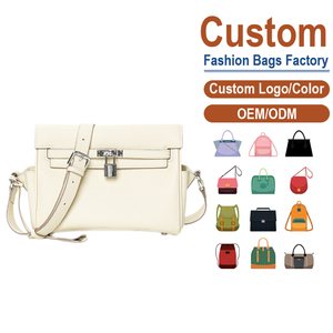 Sac messager en cuir de vachette pleine fleur TOGO, blanc crème, luxe léger, grande capacité, sac à bandoulière, personnalisation OEM - Product Image 1