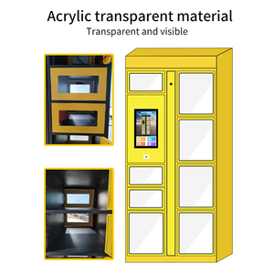 Casillero inteligente de autoservicio para alimentos las 24 horas con apertura de doble cara Cerradura electrónica Estructura ensamblada Unidad de almacenamiento inteligente - Product Image 5