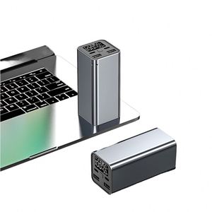 พาวเวอร์แบงค์สำหรับแล็ปท็อป PD65W รุ่นบาง ความจุ 20000 มิลลิแอมป์ พร้อมหน้าจอ LED แสดงผล 65W ช่องเสียบ USB คู่ ช่องเสียบ Type-C สำหรับแล็ปท็อป Dell - Product Image 1