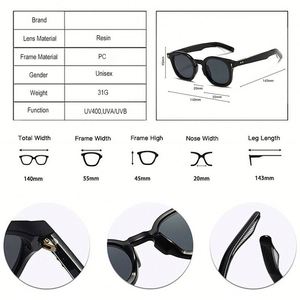 Gafas de Sol Redondas Punk con Logotipo Personalizado, Retro, para Hombre y Mujer, con Lentes Degradados, Protección UV400 y Remaches Decorativos - Product Image 4
