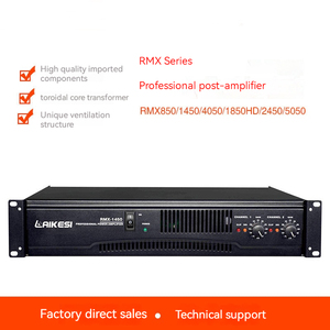 RMX series RMX850 RMX1450 RMX1850HD RMX2450 RMX3050 RMX4050HD RMX5050 rendimiento de escenario 2U/3U amplificador de potencia