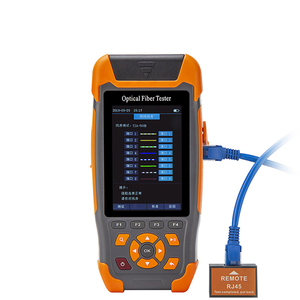 Professional SM MM <strong>OTDR</strong> <strong>850</strong> <strong>1300nm</strong> 1625nm <strong>Fiber</strong> <strong>Optic</strong> Reflectometer Touch Screen VFL OLS OPM Event Map Ethernet Cable Tester - Product Image 3