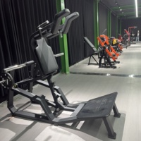 Équipement de musculation de haute qualité, export direct d'usine, équipement de fitness commercial et domestique, machine à squats Hack avec garantie
