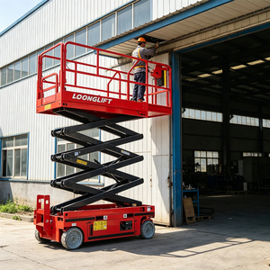 10m Off-Road Diesel Scissor Lift Aerial Work Platform Construction Rental Business Mini 4m Lightweight Compact Indoor - Product Image 4