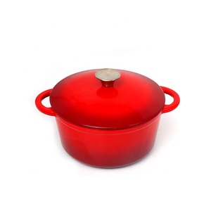 Bộ nồi gang tráng men, bộ dụng cụ nấu ăn bằng gang tráng men, đồ dùng nhà bếp, đồ nấu ăn bằng gang tráng men Đức - Product Image 4