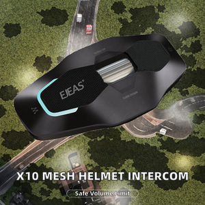 Auriculares HX para Casco de Motocicleta con Limitación de Volumen Full Duplex para Uso Todoterreno, Compatibles con <span class=keywords><strong>Sena</strong></span> 50R y Otros Modelos - Product Image 2