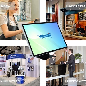 Écran tactile mural IP65 étanche de 10,1 15,6 21,5 32 pouces, PCAP, moniteur Android/Windows OS, tout-en-un, avec Wifi - Product Image 4