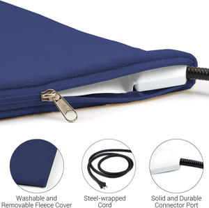 Alfombra Térmica Eléctrica Plegable de Lujo para Mascotas, con Temporizador de Apagado Automático y Temperatura Ajustable - Product Image 5