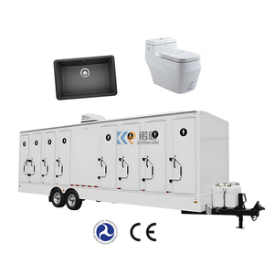 Baño Portátil de Lujo con Inodoro, Ducha y Remolque para Acampar, para Personas Mayores, Modelo 2025 - Product Image 1