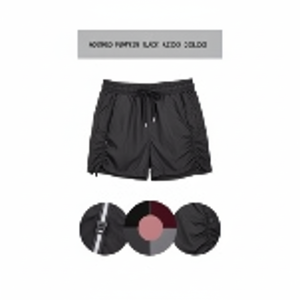 Pantaloncini sportivi a vita alta da donna pantaloni caldi in Spandex con Logo personalizzato formato ricamo XS per palestra - Product Image 1