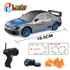 Lktoys2.4g 1:24 RC xe Trôi Dạt 4WD điều khiển từ xa Trôi Dạt đua xe với ánh sáng 15 km/h đua xe với thay thế lốp xe và những trở ngại - Product Image 5