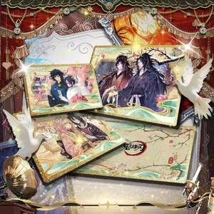 Huijuan Studio Demon Slayer Red Year of the Horse Shikishi Infinity Castle Demoned Slayer Corps Anime Doujin <span class=keywords><strong>Carte</strong></span> Collezionabili - Product Image 1
