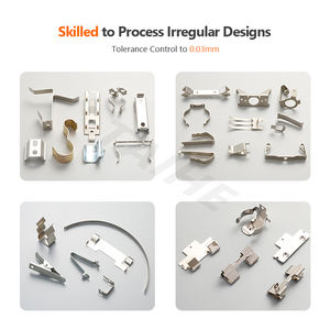 Pieza de estampado de cobre progresivo personalizado, prensa de troquel continua de chapa, <span class=keywords><strong>Terminal</strong></span> de pasador de metralla y conector de cable de <span class=keywords><strong>terminal</strong></span> de cable - Product Image 3