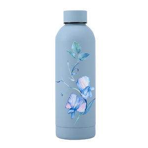 Promozione Natalizia: Bottiglia in Acciaio Inox da 500ml, 25oz, 32oz con Stampa 3D, Thermos a Doppia Parete Isolato Sottovuoto per le Festività - Product Image 2