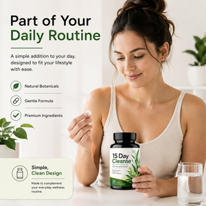 High Quality Certified Natural Aloe Vera Senna 15-Day Colon Cleanse Detox Tablets (30 Tablets) Digestion Immunity Support - Product Image 4