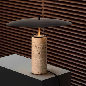 Bắc Âu hiện đại LED bảng đèn linh hoạt cho nghiên cứu phòng khách phòng ngủ khách sạn đọc sách chiếu sáng bằng đá cẩm thạch chính cơ thể kim loại Chụp đèn - Product Image 3