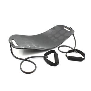 Tabla Curva de Equilibrio para Ejercicios de Yoga y Fitness, con Asa y Bandas de Resistencia, para Entrenamiento de Estabilidad - Product Image 1