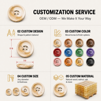 Botones de Resina de Moda, 4 Agujeros, Colores Personalizados, Logotipos, Lavables a Máquina, Duraderos, para Camisas, Vestidos, Blusas, Chaquetas, Poliéster, Venta al Por Mayor, OEM, ODM