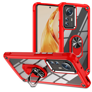 เคสโทรศัพท์มีขาตั้งแบบห่วงสำหรับ Xiaomi 12 11 Pro 11T 12X ถุงลมนิรภัยสี่มุมฝาครอบป้องกันเต็มรูปแบบสำหรับ Redmi Note 11 10Pro Plus 5g - Product Image 1