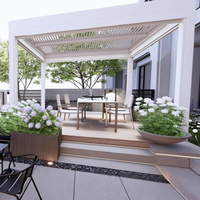 Conception de l'aménagement paysager de la cour de la maison, solution clé en main EPC, décoration de villa, construction, service d'ingénierie à guichet unique