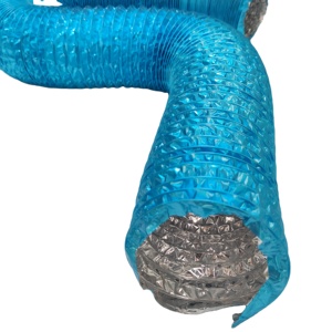 Thiết Kế Công Nghiệp 10M Linh Hoạt <span class=keywords><strong>Flex</strong></span> Ống Thông Gió Hvac Công Cụ Cho Nhà Bếp Căn Hộ Bệnh Viện Làm Bằng Nhôm PVC Thép - Product Image 6