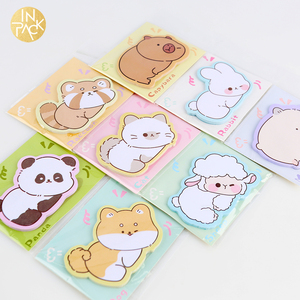 Trong Gói Chất Lượng Cao Văn Phòng Nguồn Cung Cấp Tùy Chỉnh Phim Hoạt Hình Động Vật Hình Dạng Tự Dính Memo Pad Văn Phòng Phẩm Dễ Thương Ghi Chú Tùy Chỉnh Logo - Product Image 1