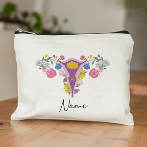 <span class=keywords><strong>Cadeau</strong></span> personnalisé <span class=keywords><strong>pour</strong></span> gynécologue-obstétricien, trousse de maquillage avec nom personnalisé, pochette cosmétique <span class=keywords><strong>pour</strong></span> gynécologue, <span class=keywords><strong>cadeau</strong></span> réutilisable <span class=keywords><strong>pour</strong></span> professionnel de la santé - Product Image 2