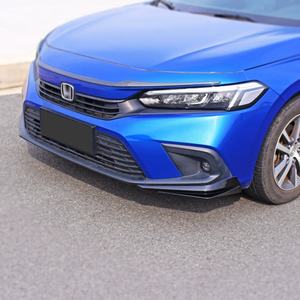 ชุดแต่งกันชนรถยนต์ Welta Car Vehicle Accessories ABS+PP สำหรับ Civic US Edition 11th 2022 สีดำเงา - Product Image 4