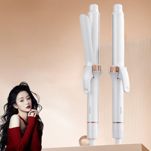 Automatic Electric Hair Curler Set PTC <b>Heater</b> USB Battery Power Source LED 6 Heat Settings ABS Material Home Hotel Curling Iron - Product Image 4