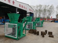 Machine de fabrication de briques en terre cuite autobloquantes à moteur hydraulique, écologique, pour sol stabilisé, 2-25 Chine