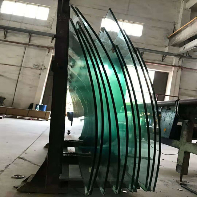 High-Difficulty Eco-Friendly High-Strength Curved Steel Glass 3-12mm Hot-Bent Tempered Solid Deep Processing Architectural Glass