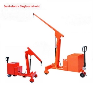 Legless counterweight manual hydraulic <b>crane</b> counterweight all-electric single-arm <b>crane</b> manual hydraulic small <b>crane</b> - Product Image 3